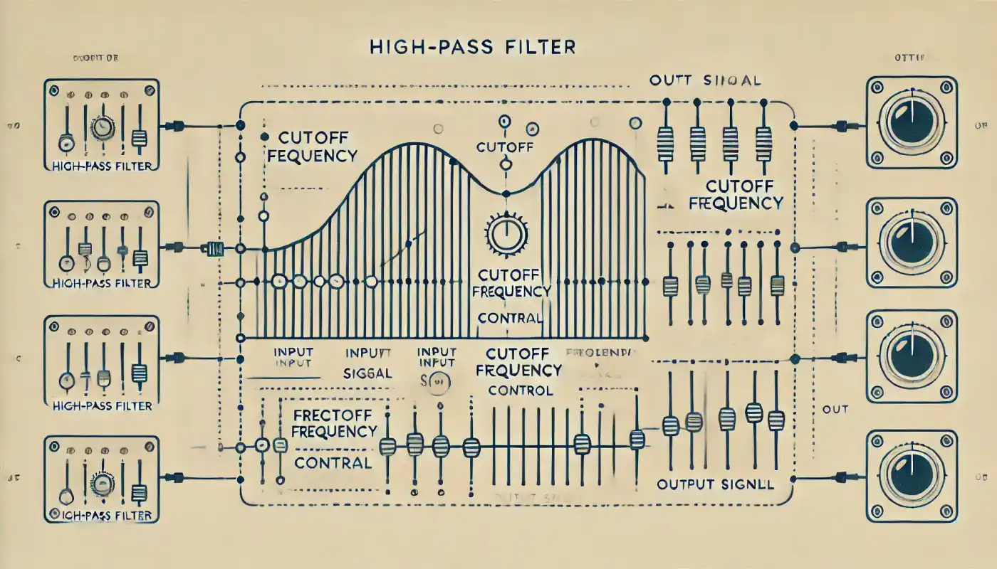 Das Meistern von Hochpassfiltern in der Psytrance-Produktion