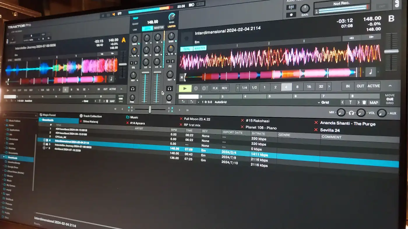 Traktor DJ Mixing Software: Eine technische Erkundung
