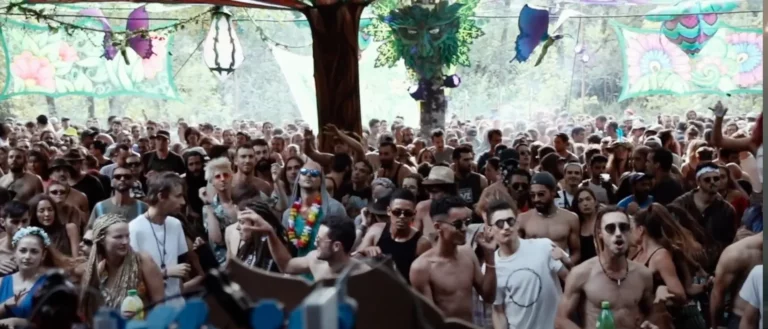 Freedom Festival Portugal, crowd dancing